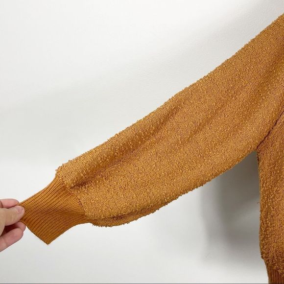 Altar’d State Nubby Knit Bubble Sleeve Sweater - Picture 6 of 9